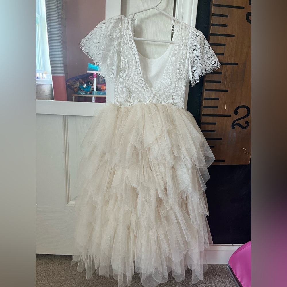 Flower Girl dress from Etsy. Size 4
